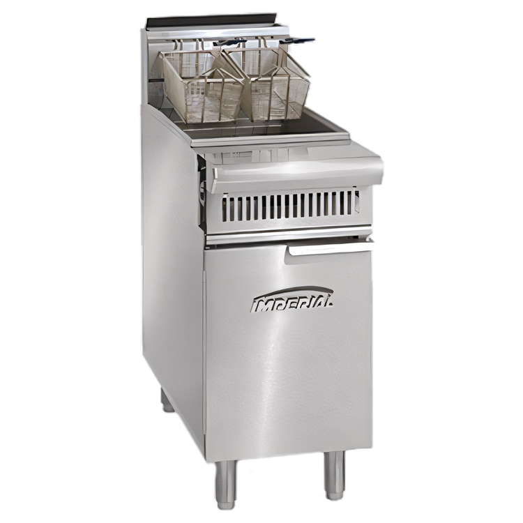 Product image #1 for Imperial Spec Series Heavy Duty Range Match Gas Fryer, 75 lb. Capacity
