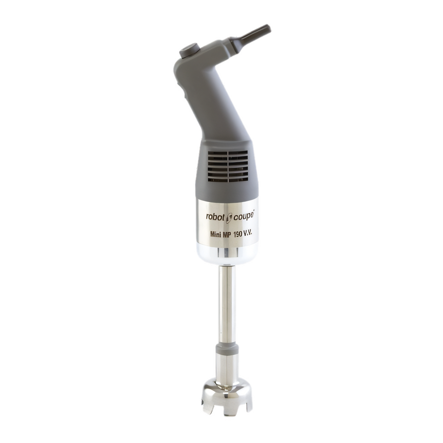 Product image #1 for Robot Coupe Mini Power Mixer Immersion Blender, Up to 8 Liter Capacity, 8-Inch Shaft, Variable Speed, 120V
