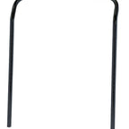 Thumbnail image #1 for Quantum UH24BK U-Handle Cart Accessory, 24"W x 31-1/2"H, Black Epoxy Antimicrobial Finish