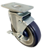 Thumbnail image #1 for Sapphire Universal Swivel Rectangular Plate Caster Set of 4, 5-Inch Polyurethane Wheels, 250 lb. Capacity, With Locks