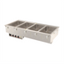 Thumbnail image #1 for Vollrath Four-Well Modular Drop-In Hot Food Well with Marine Grade Wells, Manifold Drain, Infinite Controls