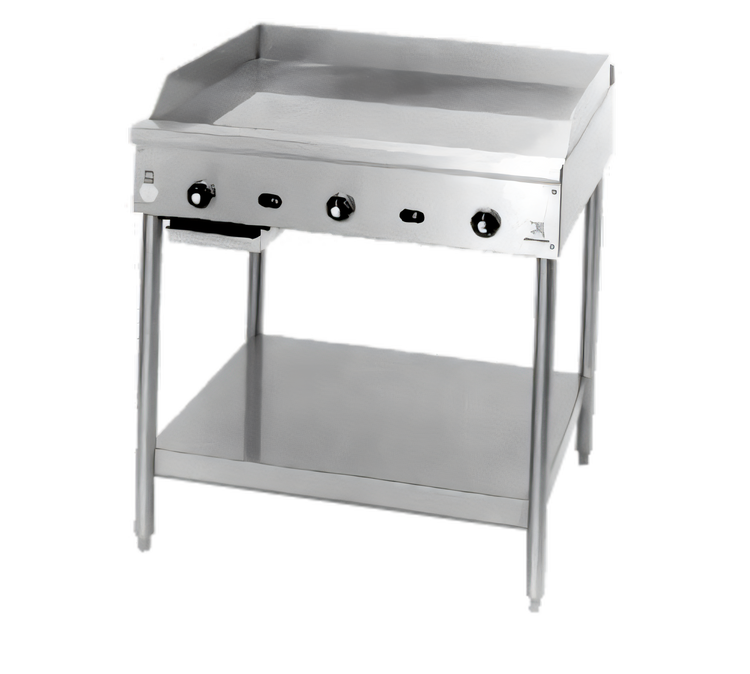 Product image #1 for Supreme JGT-2424-F 24-Inch Floor Model Gas Griddle with Thermostatic Controls