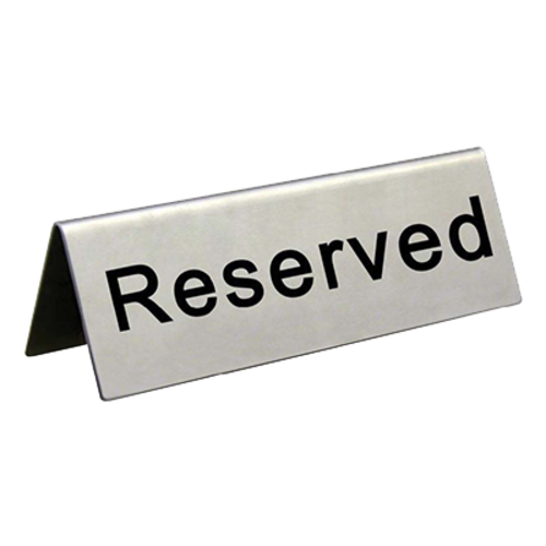 Product image #1 for Omcan USA 80013 Table Tents & Number Cards Case of 12