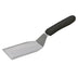 Thumbnail image #1 for Winco TKP-61 Offset Hamburger Turner with 5-1/8 x 2-7/8-Inch Stainless Steel Blade and Black Polypropylene Handle