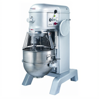 BakeryXpress DXP-PM60B 60 Qt Heavy Duty Floor Model Planetary Mixer, 2 HP, 220V, 3-Speed, Belt Driven