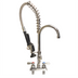 Thumbnail image #1 for BK Resources OptiFlow Mini Lead-Free 8-Inch Centers Deck Mount Pre-Rinse Faucet Assembly