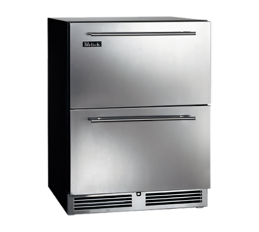 Product image #1 for Perlick 23-7/8-Inch ADA-Height Undercounter Single-Section Drawer Freezer, Self-Contained, Stainless Steel
