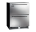 Thumbnail image #1 for Perlick 23-7/8-Inch ADA-Height Undercounter Single-Section Drawer Freezer, Self-Contained, Stainless Steel