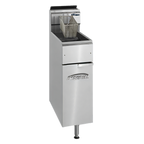 Thumbnail image #1 for Imperial (Middleby) IFS-25 Half-Size Gas Floor Fryer, 25 lb Capacity, Millivolt Controls, Stainless Steel