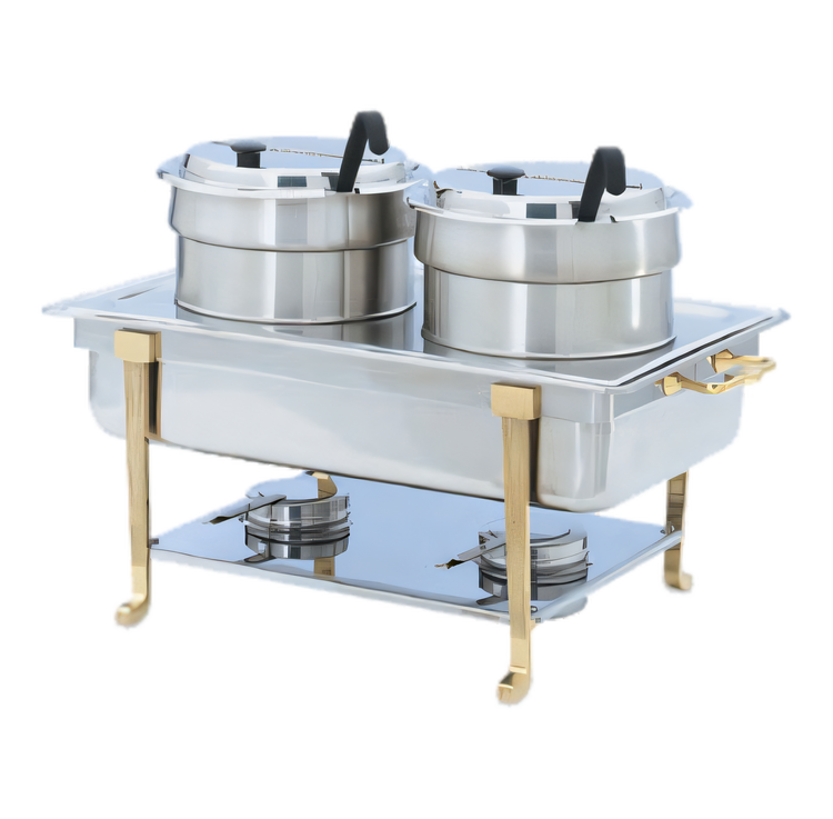 Product image #1 for Vollrath Kool-Touch Double Soup Buffet Accessory Kit for Full-Size Chafer
