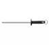 Thumbnail image #1 for Mundial 10-Inch Round Regular-Cut Honing Steel with Black Poly Handle and Hanging Ring