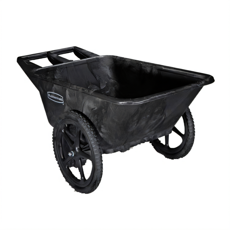 Product image #1 for Big Wheel Structural Foam Utility Cart, 7.5 Cu. Ft. Capacity, Black