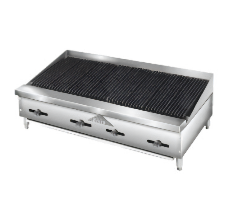 Product image #1 for Comstock-Castle FHP48-4RB 48-Inch Countertop Gas Radiant Char-Broiler, 132,000 BTU