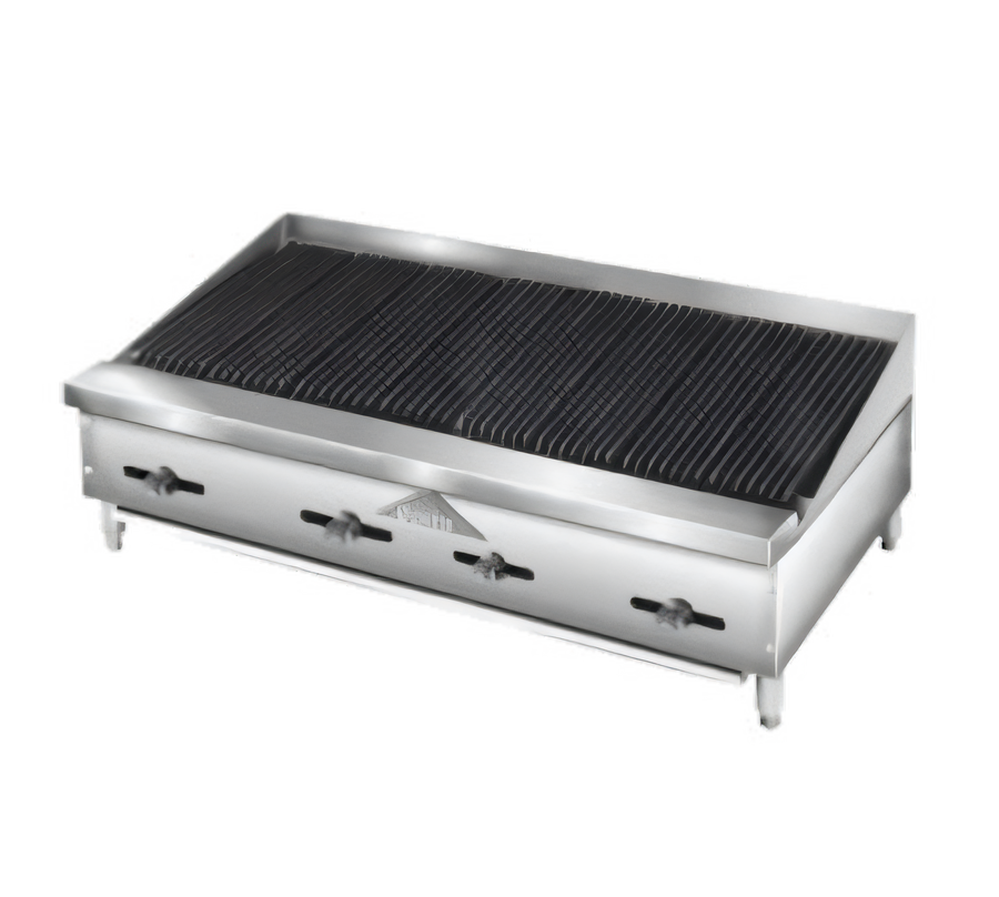 Product image #1 for Comstock-Castle FHP48-4RB 48-Inch Countertop Gas Radiant Char-Broiler, 132,000 BTU