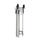 Thumbnail image #1 for Delfield DIS-1013-ET Heated Drop-In Round Plate Dish Dispenser, Single Self-Elevating Tube, Stainless Steel, 10.12-Inch Capacity, 7 kW