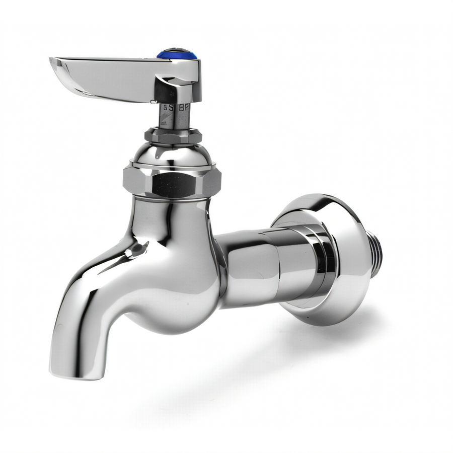 Product image #1 for T&S Brass B-0715 Heavy-Duty Single Sink Faucet with Lever Handle, 1/2" IPS Male Inlet, Low Lead, ADA Compliant