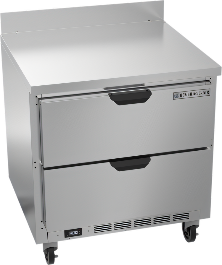 Product image #1 for Beverage-Air WTFD32AHC-2 32-Inch One-Section Worktop Freezer with 2 Drawers, 7.2 Cu. Ft.