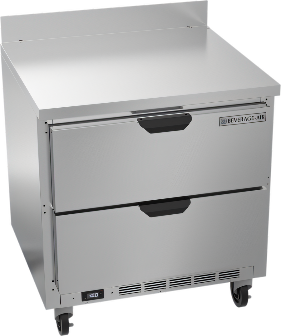 Product image #1 for Beverage-Air WTFD32AHC-2 32-Inch One-Section Worktop Freezer with 2 Drawers, 7.2 Cu. Ft.