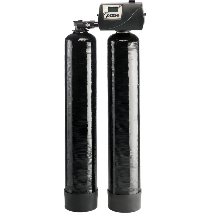 Product image #1 for Everpure CES-9100E-24 Twin Tank Commercial Water Softener, 8 GPM Continuous, 3/4 Inch FNPT, 120V