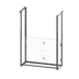 Thumbnail image #1 for John Boos Stainless Steel Ceiling-Mount Meat Boat Rack, 96 x 12 x 25 Inches