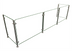 Thumbnail image #1 for Hatco Flav-R-Shield EP5-96 Single-Sided Full-Service Pass-Over Sneeze Guard, 96-Inch W x 18-Inch D x 25-Inch H