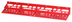 Thumbnail image #1 for Quantum 96-Item Red Tool Rack, 24-1/8 x 6 x 2-3/4 Inches