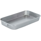 Thumbnail image #1 for Vollrath Wear-Ever® 4457 12.5 Qt 3004 Aluminum Bake & Roast Pan with Handles, Satin Finish, Tapered Sides Case of 6