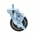 Thumbnail image #1 for BK Resources 4SBR-4ST-PLY-TLB Shelf Casters & Leveling Feet