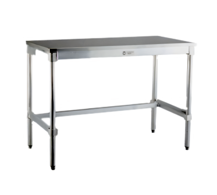 Product image #1 for New Age 72 Inch x 30 Inch Stainless Steel Top Work Table with Open Aluminum Base