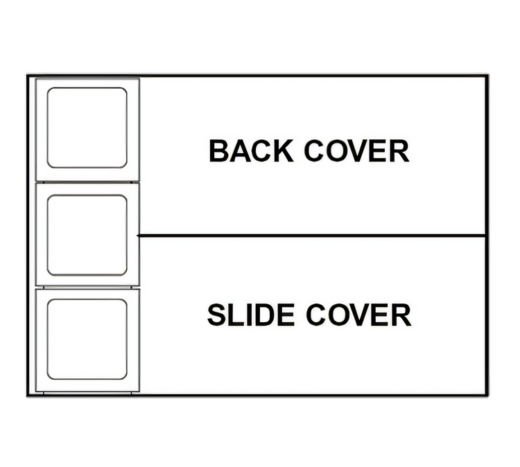 Product image #1 for Top Shelf 18-Inch Underbar Bottle Well Cover Assembly with 3 Left-Side Bottle Wells