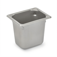 Vollrath Super Pan V 1/8 Size Solid Steam Table Pan, 5-1/2 Inch Deep, 22 Gauge Stainless Steel
