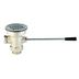 Thumbnail image #1 for T&S Brass Waste Drain Valve with Short Lever Handle, 3-Inch Sink Opening, 1-1/2-Inch NPT Female Outlet and 2-Inch NPT Male Outlet