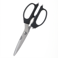 Mercer Culinary Premium 8-7/8-Inch Kitchen Shears with High-Carbon Japanese Steel Blades and Polypropylene Handles