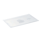 Thumbnail image #1 for Vollrath Super Pan® 31500 2/4 GN Solid Food Pan Cover, Clear Polycarbonate, Handled Case of 6